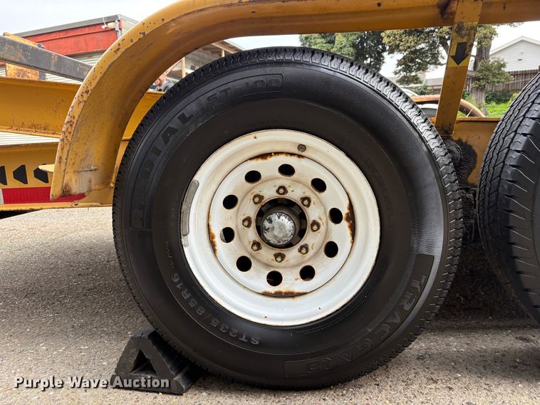 image for item EC8265 2000 Zieman Z-P21699 tilt deck utility trailer