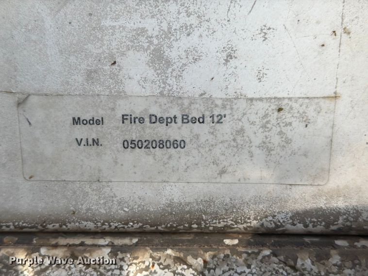 image for item ED5193 2002 GMC C6500 brush fire truck