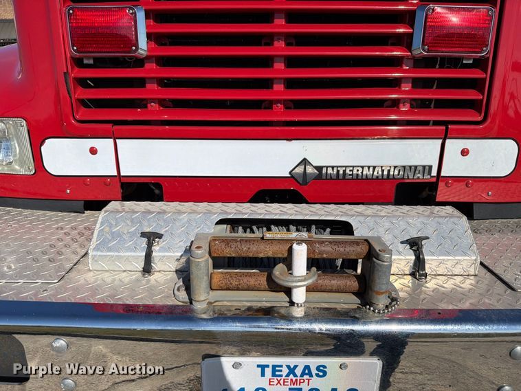 image for item ED5194 2002 International 4900 pumper fire truck