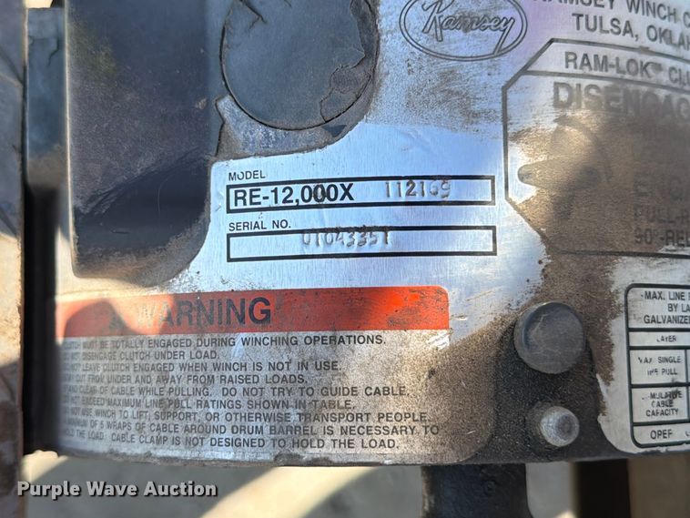 image for item ED5194 2002 International 4900 pumper fire truck