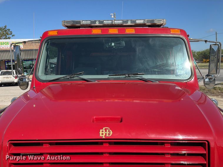 image for item ED5194 2002 International 4900 pumper fire truck