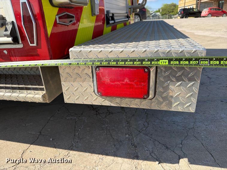 image for item ED5194 2002 International 4900 pumper fire truck