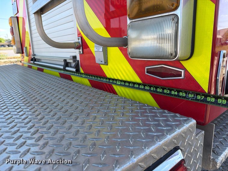 image for item ED5194 2002 International 4900 pumper fire truck