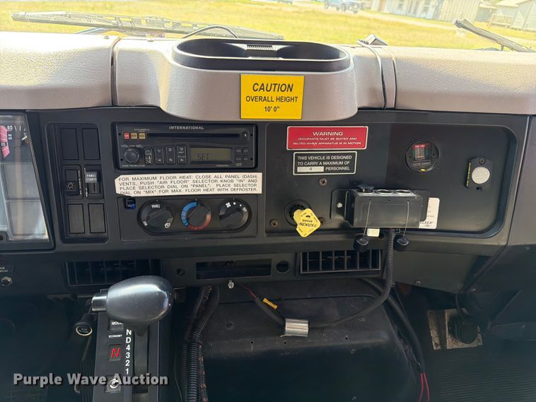 image for item ED5194 2002 International 4900 pumper fire truck