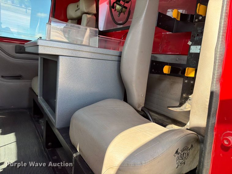 image for item ED5194 2002 International 4900 pumper fire truck