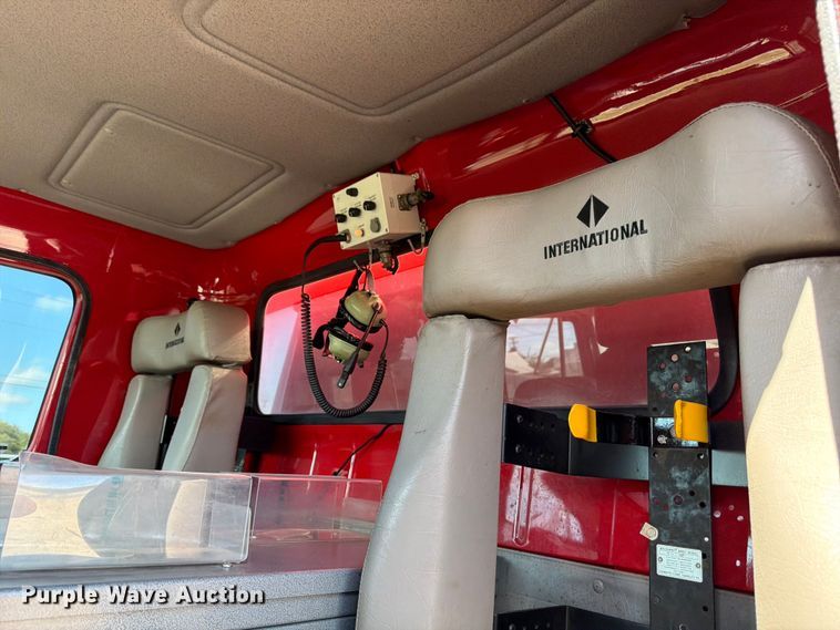 image for item ED5194 2002 International 4900 pumper fire truck