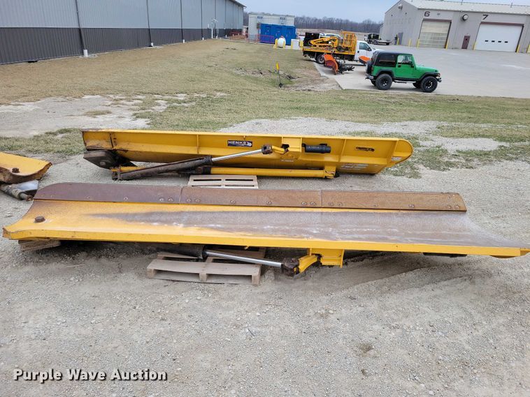 image for item EE0908 (2) John Deere motor grader wing blades