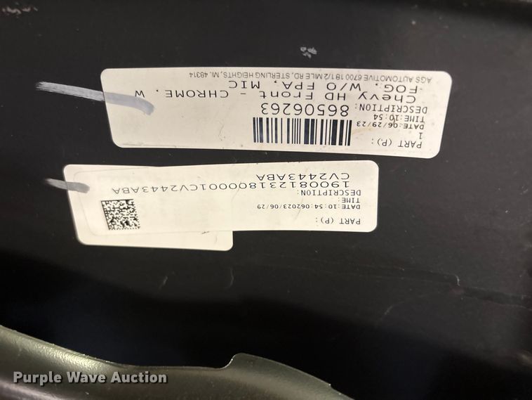 image for item EI5753 Truck parts