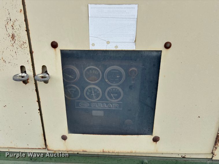 image for item EO4062 Sullair 185DPQ2W air compressor