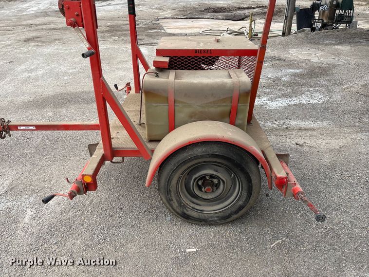 image for item EO4065 Wanco Traffic Director arrow board trailer