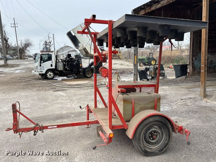 image for item EO4065 Wanco Traffic Director arrow board trailer