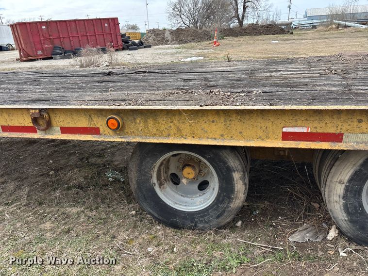 image for item EO4066 2002 Belshe  equipment trailer
