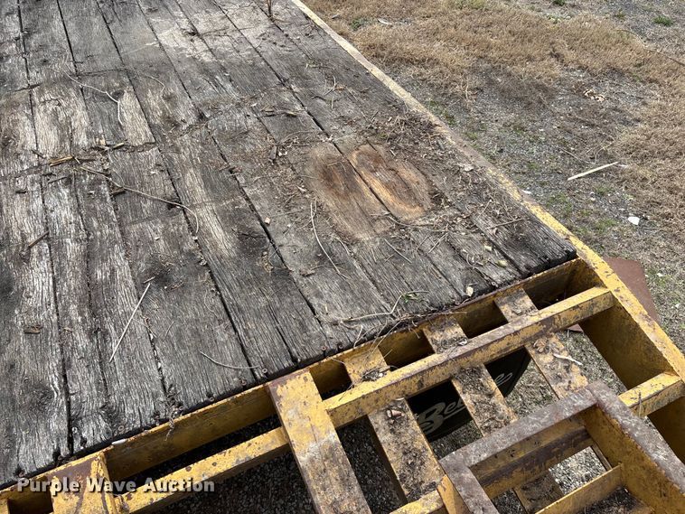 image for item EO4066 2002 Belshe  equipment trailer