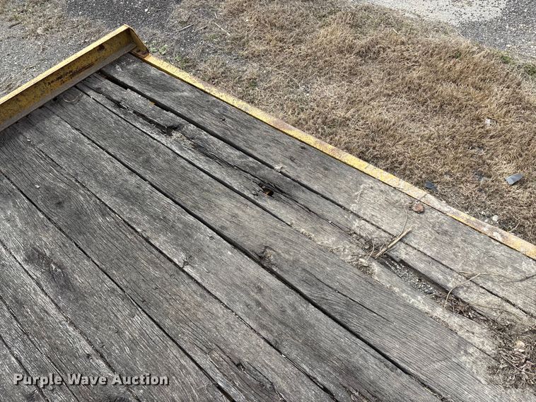 image for item EO4066 2002 Belshe  equipment trailer