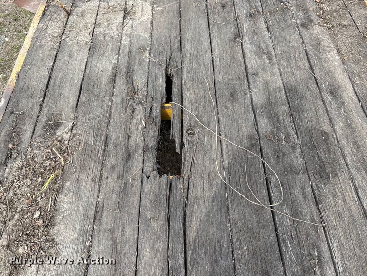 image for item EO4066 2002 Belshe  equipment trailer