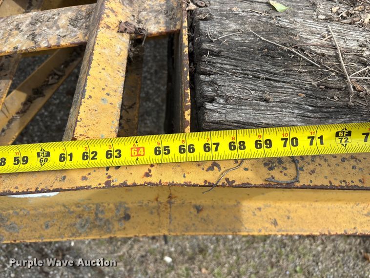 image for item EO4066 2002 Belshe  equipment trailer