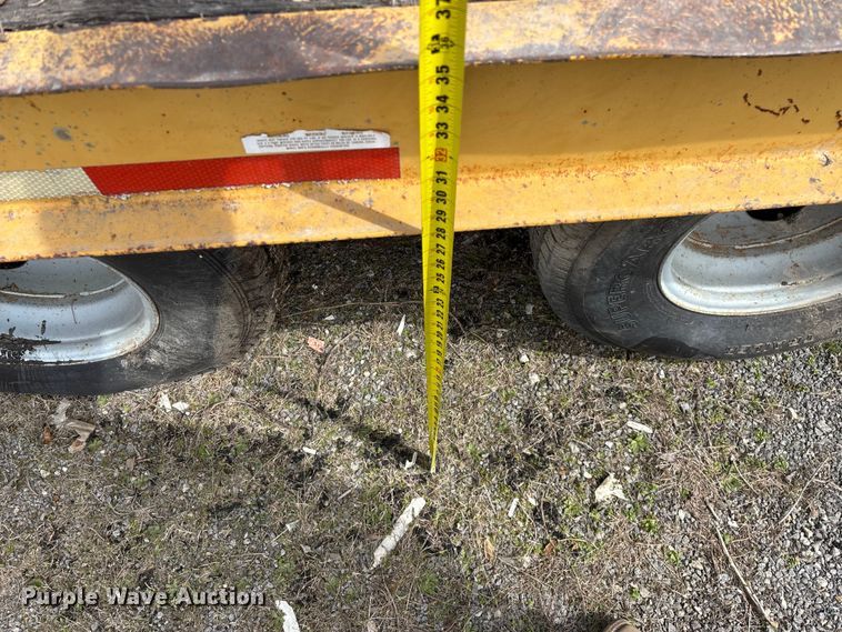 image for item EO4066 2002 Belshe  equipment trailer