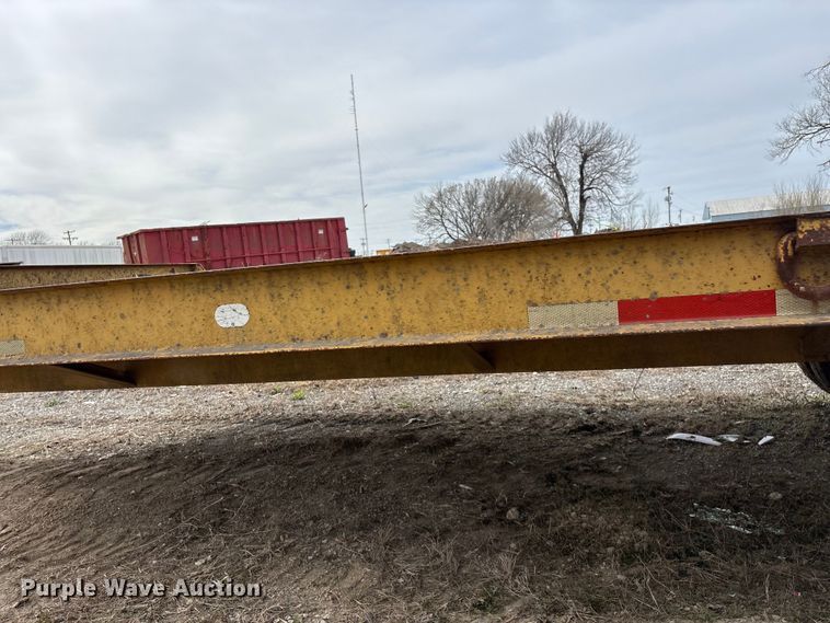 image for item EO4066 2002 Belshe  equipment trailer