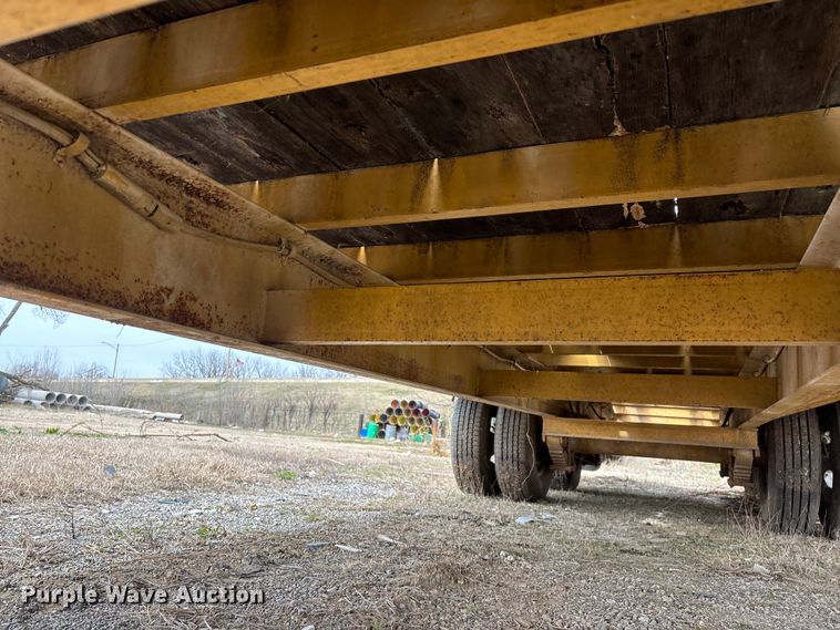 image for item EO4066 2002 Belshe  equipment trailer