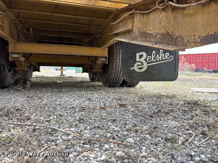 image for item EO4066 2002 Belshe  equipment trailer