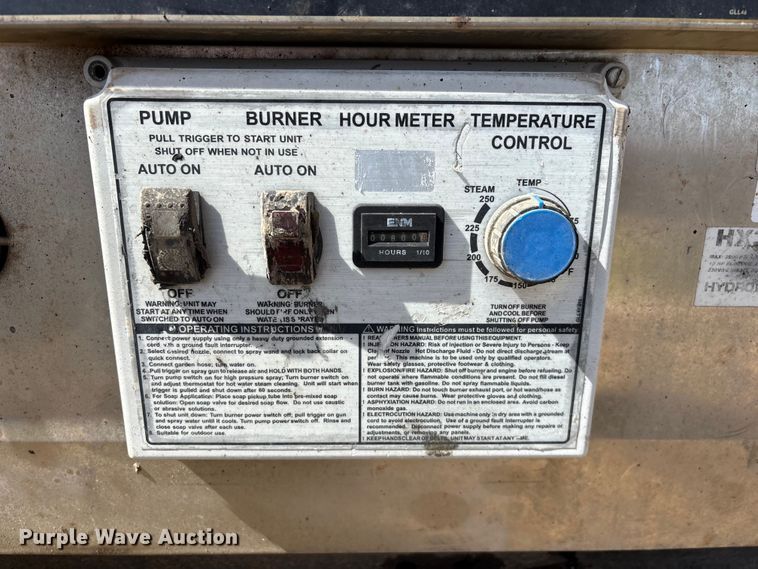 image for item EO4068 Hydro Tek. US HX35005 E3 pressure steamer