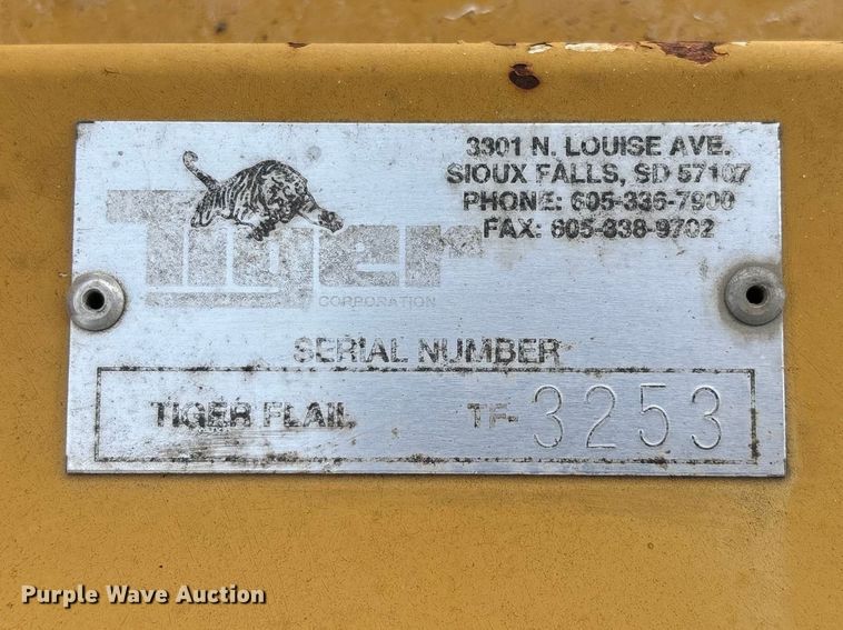 image for item EO4075 Tiger Mowers flail mower