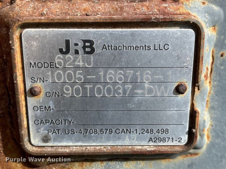 image for item EO4079 JRB Attachments LLC 624J extendable boom