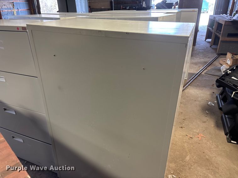 image for item EO4087 (9) metal cabinets