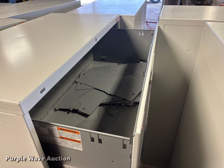 image for item EO4087 (9) metal cabinets