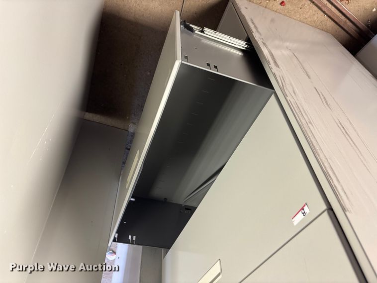 image for item EO4087 (9) metal cabinets