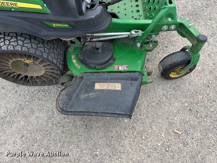 image for item EO4100 2020 John Deere Z960M ZTR lawn mower