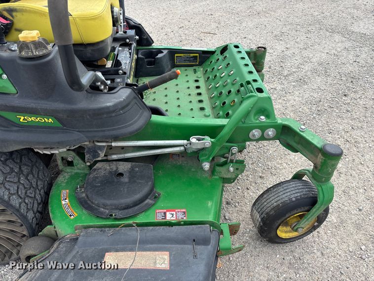 image for item EO4100 2020 John Deere Z960M ZTR lawn mower
