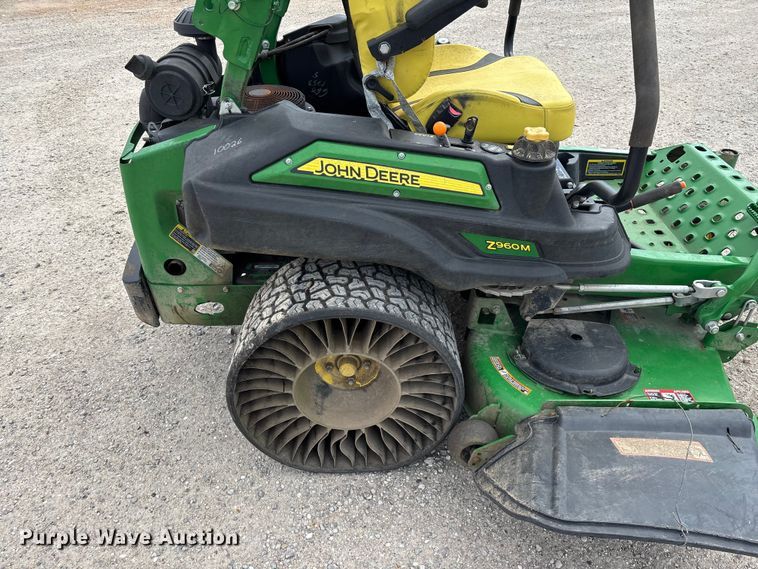 image for item EO4100 2020 John Deere Z960M ZTR lawn mower