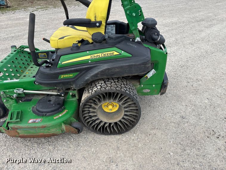 image for item EO4100 2020 John Deere Z960M ZTR lawn mower