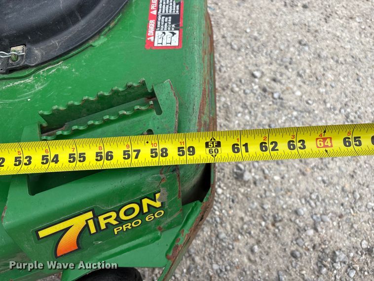 image for item EO4100 2020 John Deere Z960M ZTR lawn mower