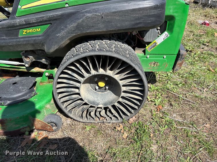 image for item EO4101 2018 John Deere Z960M ZTR lawn mower