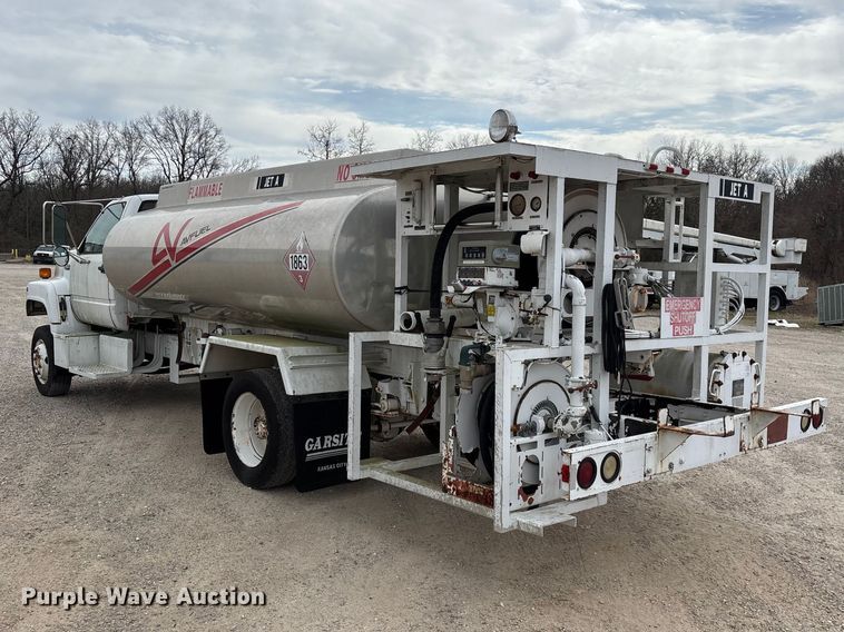image for item EO4104 1992 GMC TopKick LoPro fuel truck