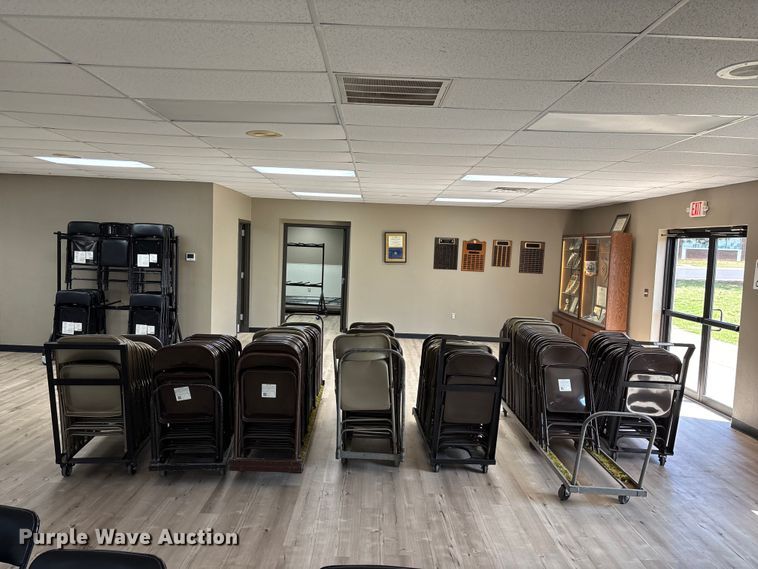 image for item EO4122 Approximately (190) folding chairs