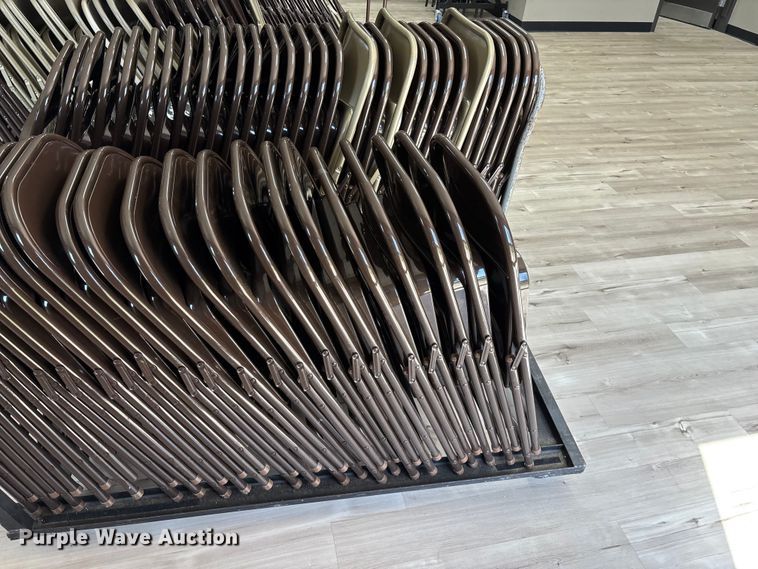 image for item EO4122 Approximately (190) folding chairs