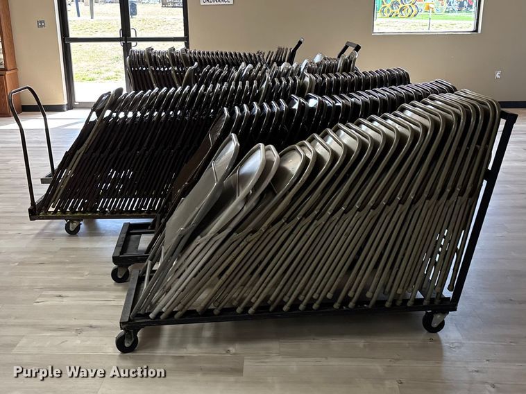 image for item EO4122 Approximately (190) folding chairs