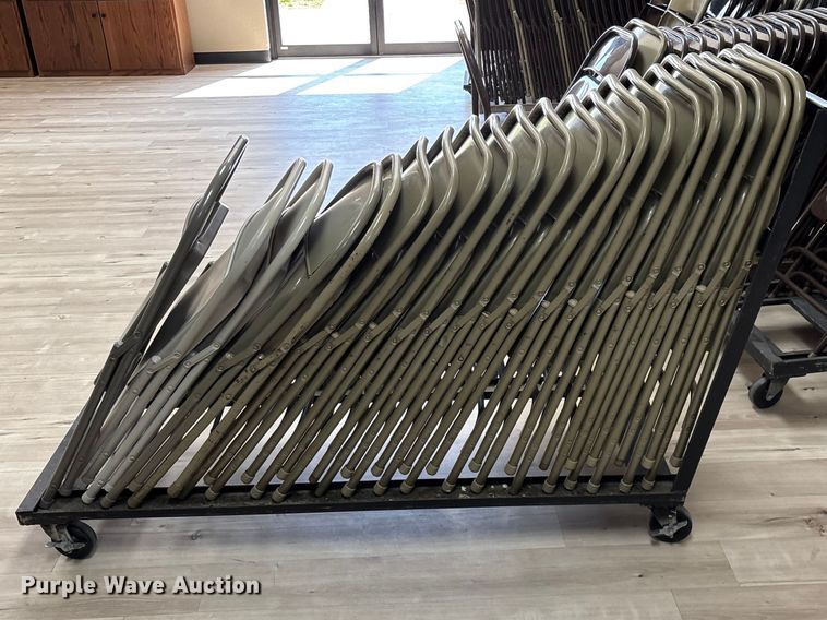 image for item EO4122 Approximately (190) folding chairs