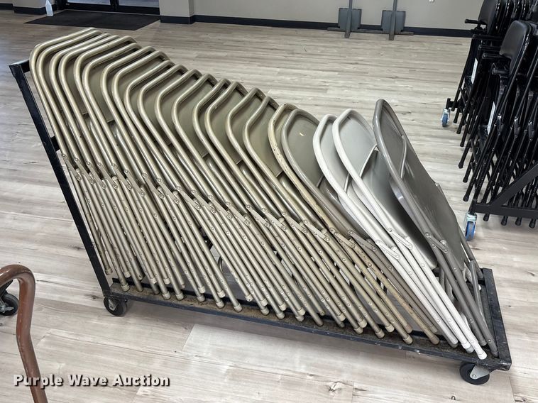 image for item EO4122 Approximately (190) folding chairs