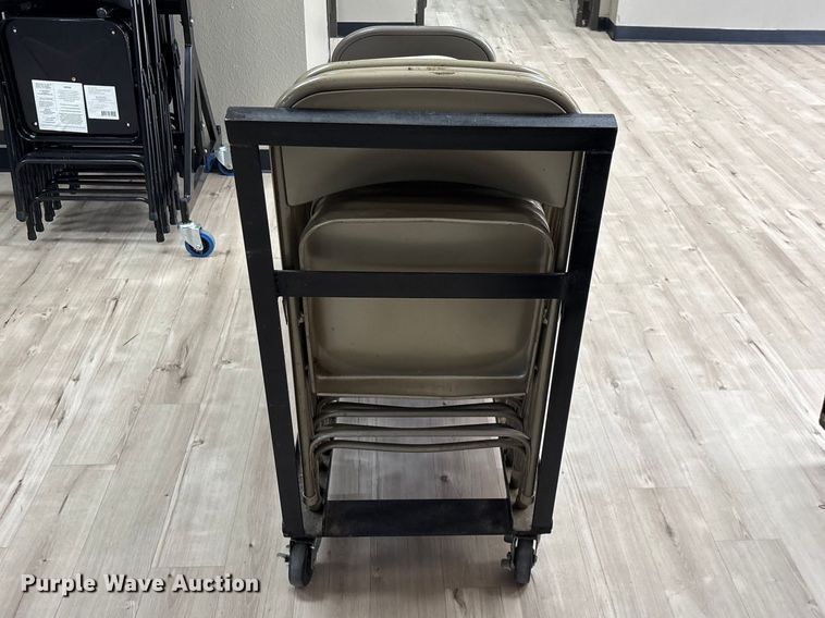 image for item EO4122 Approximately (190) folding chairs