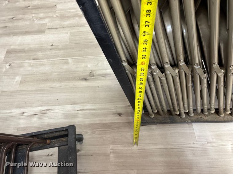 image for item EO4122 Approximately (190) folding chairs