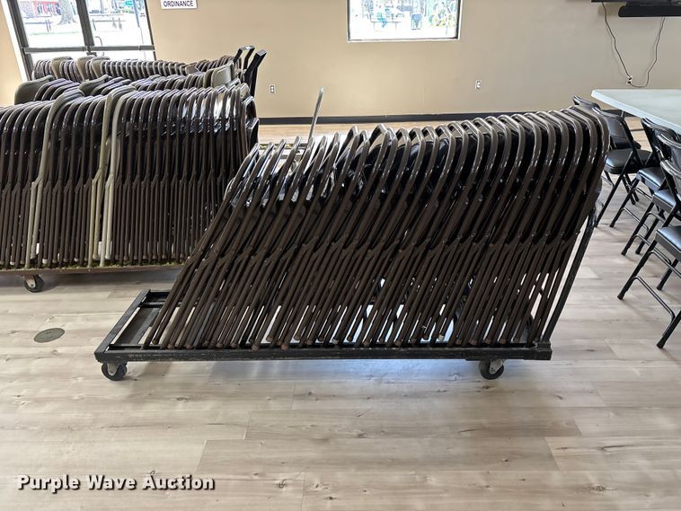 image for item EO4122 Approximately (190) folding chairs