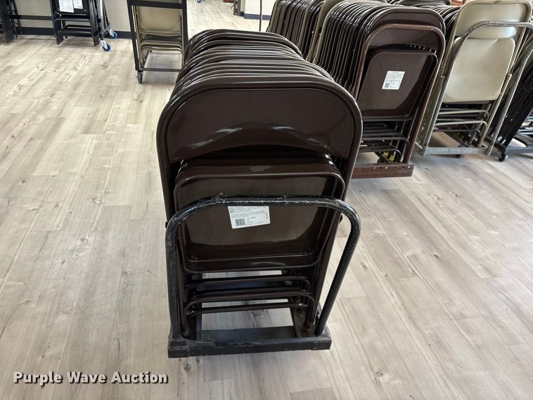 image for item EO4122 Approximately (190) folding chairs