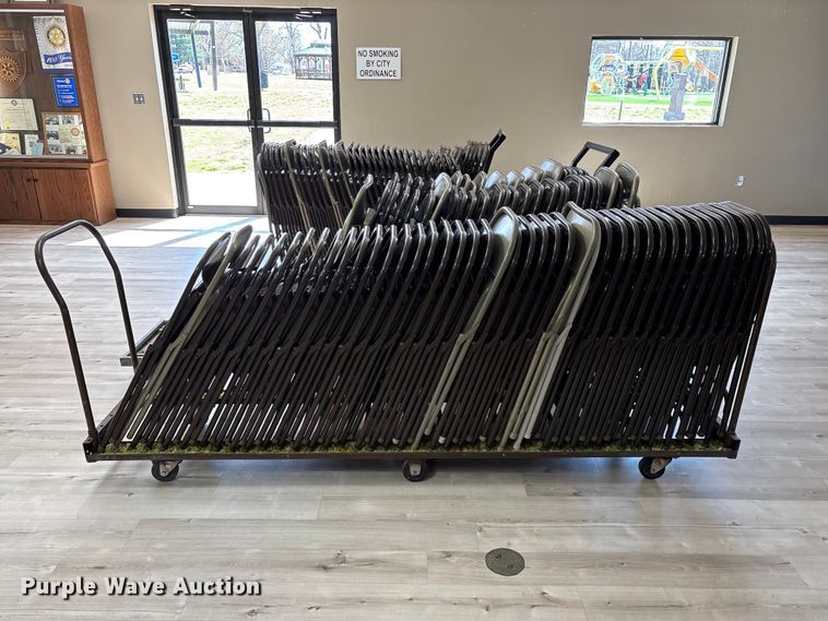 image for item EO4122 Approximately (190) folding chairs