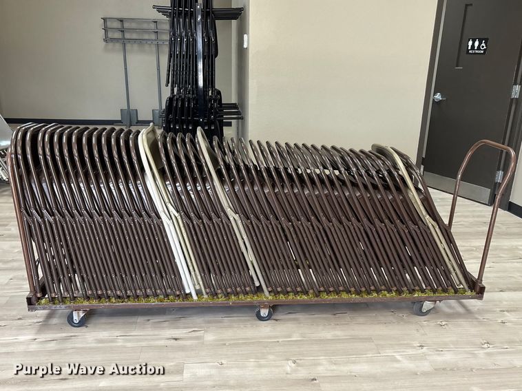 image for item EO4122 Approximately (190) folding chairs