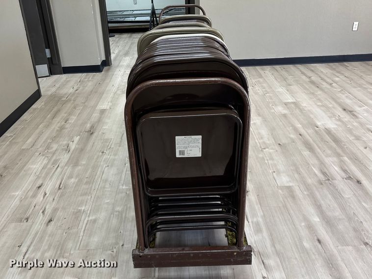image for item EO4122 Approximately (190) folding chairs