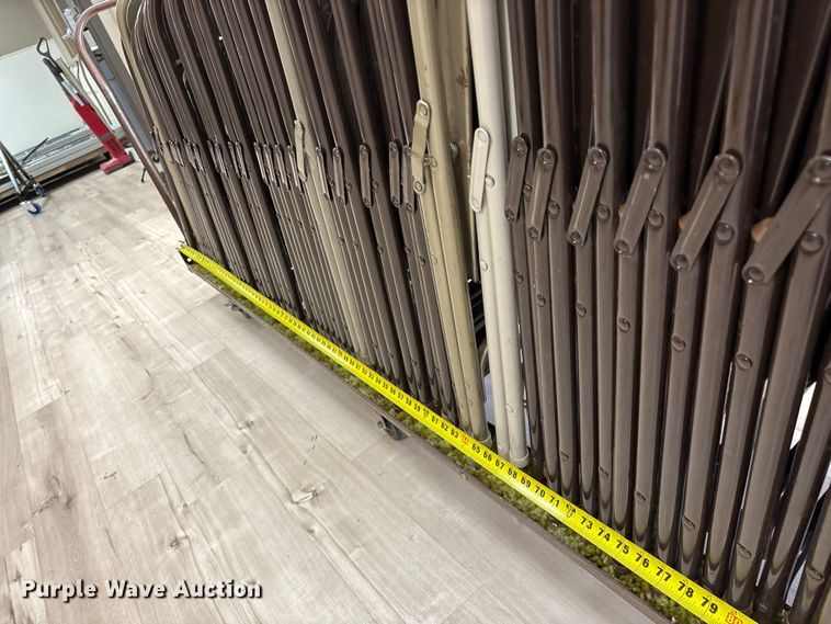 image for item EO4122 Approximately (190) folding chairs
